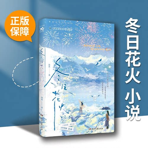 冬日花火小说 正版保障 闵然著郑汀雨x沈楝青春文学酸涩BE文救赎永别言情小说