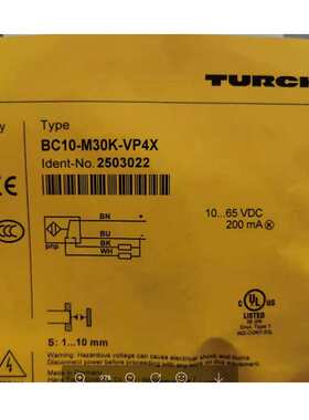 TURCK图尔克接近开关BI4-M12-2APS8X2-H1141