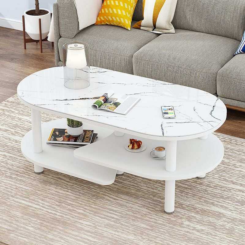 北欧茶几小户型客厅简约现代钢化玻璃阳台椭圆形茶几桌电视柜组合,3C数码配件,摄像机配件,淘宝优惠券,粉丝福利购,淘宝优惠卷