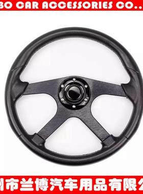 厂家直销 14寸汽车改装通用方向盘赛车改装STEERING WHEEL