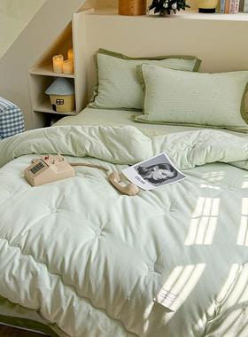 秋冬冬新A款类全0-ytc473棉大豆被宝宝绒被加芯厚保暖被春秋被子