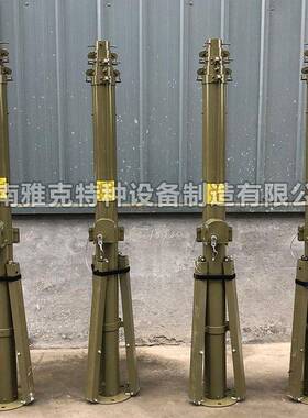 天幕避流雷针幕直击雷防护装KWZ置动升降桅杆高低手压限接天闪器