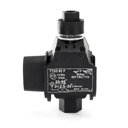 快主线25-95支线XOD2.线5-35绝缘穿刺线夹工配件免剥接头T电型导