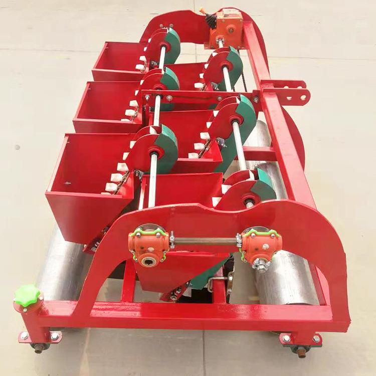 蒜种机汽油全自动式大蒜播种机手扶拖植拉机大蒜播种动力独种蒜机