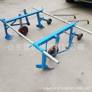 覆膜机农作种植盖膜覆膜物机铺膜手拉式机小型地膜机压膜机器宽窄