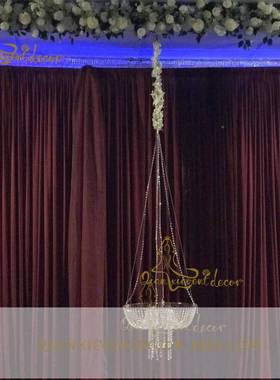 亚晶克力蛋WAS糕架悬水晶水挂点心架甜品台件摆婚庆装饰热销