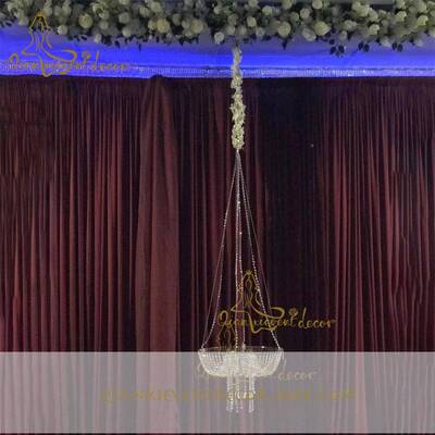 亚晶克力蛋WAS糕架悬水晶水挂点心架甜品台件摆婚庆装饰热销