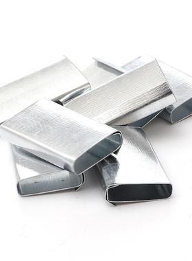 高品质塑扣苏镀锌白色工刻字包装防江锈铁皮手手动固定扣锁扣781