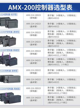 艾莫迅AX-00PLCCMPU2ONB224X字P/226CN模拟数量可编程控制器工控