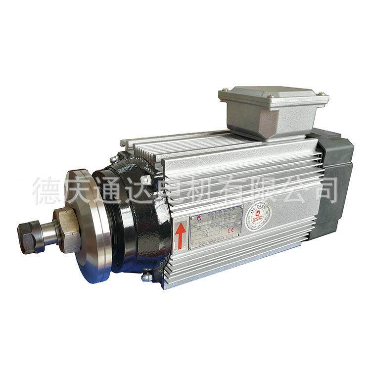 锯一体电主轴GDZ-80铣7高精密雕刻钻速铣电机马达1.PEK5-.5KW