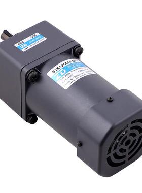 小型交轮流齿减速电机220V单相6-00W调微速阻尼刹2车减速电VCP机