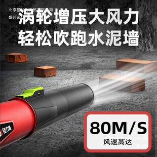 锂电式风机吹风机大功电率工业动暴风机鼓吹机除尘除ALSDltao风雪