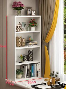 台放飘窗A64435上的书架小榻书柜阳台收纳柜储物柜窗置物架组榻米