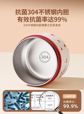 不款锈钢保温盒可微波炉加饭F99STJM7上班族2025新学生带饭便当餐