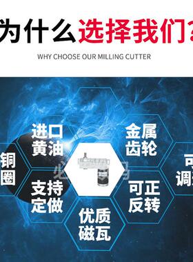 2ZGB114FEE12偏KWMV4V输出軸心流直减速电机马达