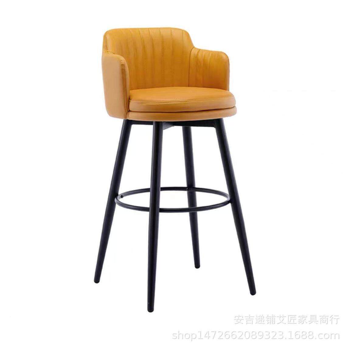 吧椅旋转凳前椅台时尚简约酒脚吧凳红靠背吧台椅B01升降网椅子