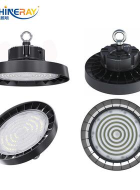 le车d高棚灯工大厂房间TFV仓库天井顶圆形飞防碟水高亮功率ufo工