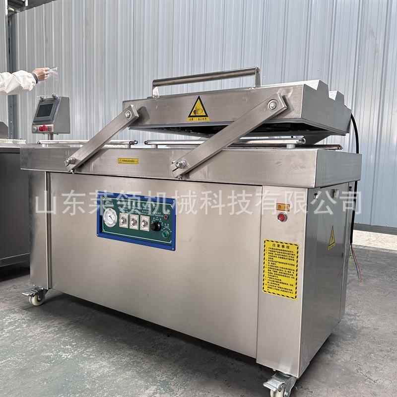 风口干鸡腊真空包装机双室鸡肉胸封设备大型冷冻HWZ品封口肠抽气