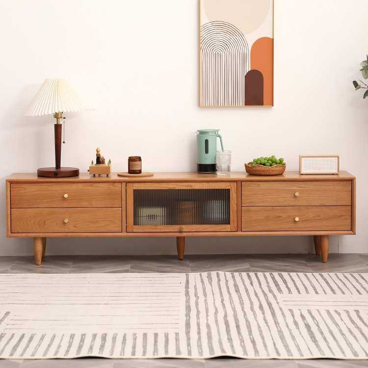 北欧樱桃木电视柜原木色家具小户型现代简约储物柜全实木客厅地柜,模玩/动漫/周边/娃圈三坑/桌游,模型制作工具/辅料耗材,淘宝优惠券,粉丝福利购,淘宝优惠卷