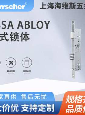 进口ASSA ABLOY标准插芯锁体入户门N1500酒店住宅室内门不锈钢