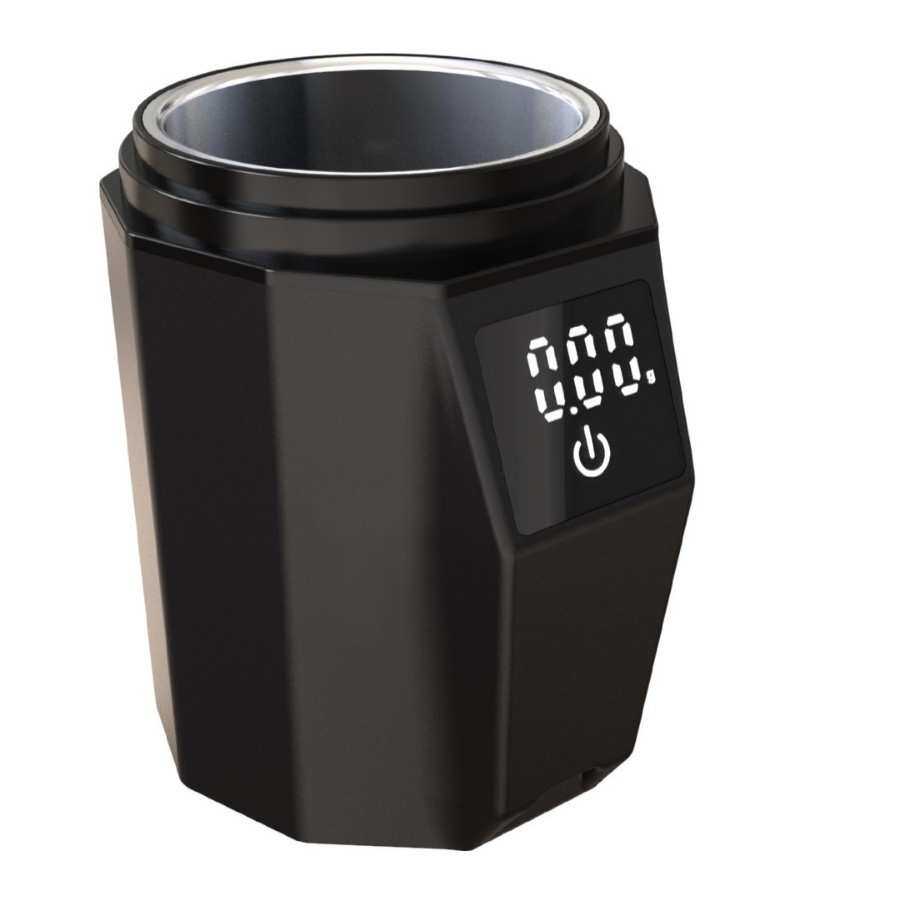 新款咖啡杯电子秤接粉杯咖啡豆称重咖啡秤高精度量杯58mm落粉器