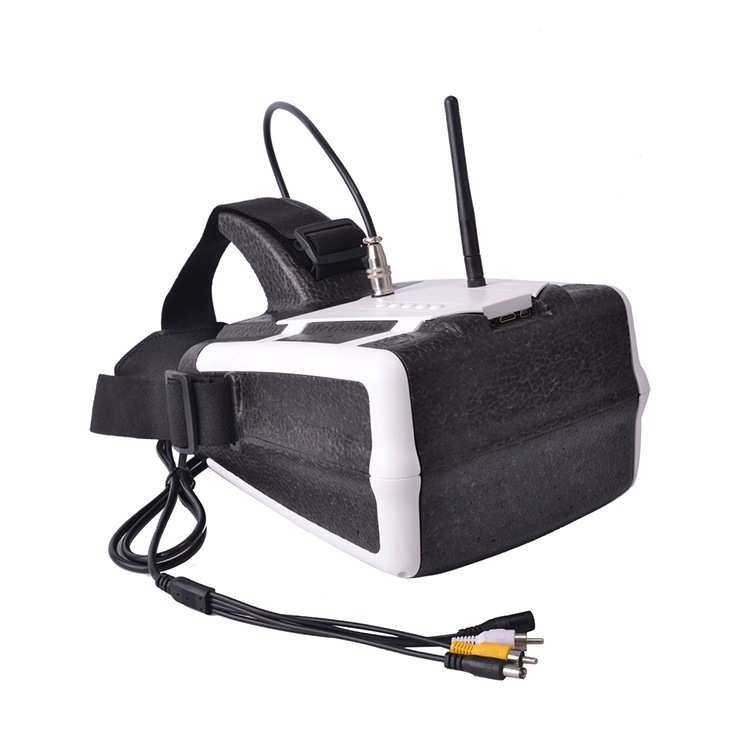穿越机航模航拍高清 FPV 视频眼镜HDMI头戴7寸显示器5.8G接收40频
