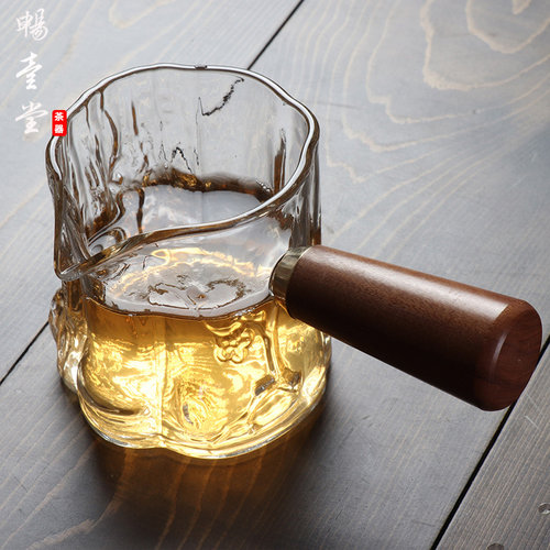 畅壹堂 日式耐热玻璃公道杯茶海匀杯滤杯功夫茶具配件倒茶器