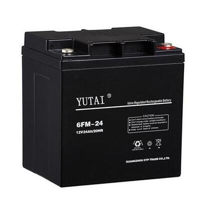 宇泰YUTAI蓄电池12V24AH 6FM-24 UPS/EPS/直流屏等电力设备