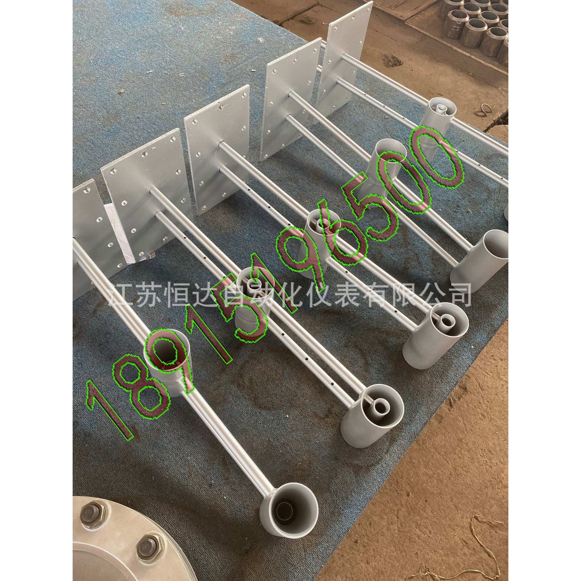 插入式多喉径流量计 多点多喉径流量测量装置 插入式双文丘里风量图片