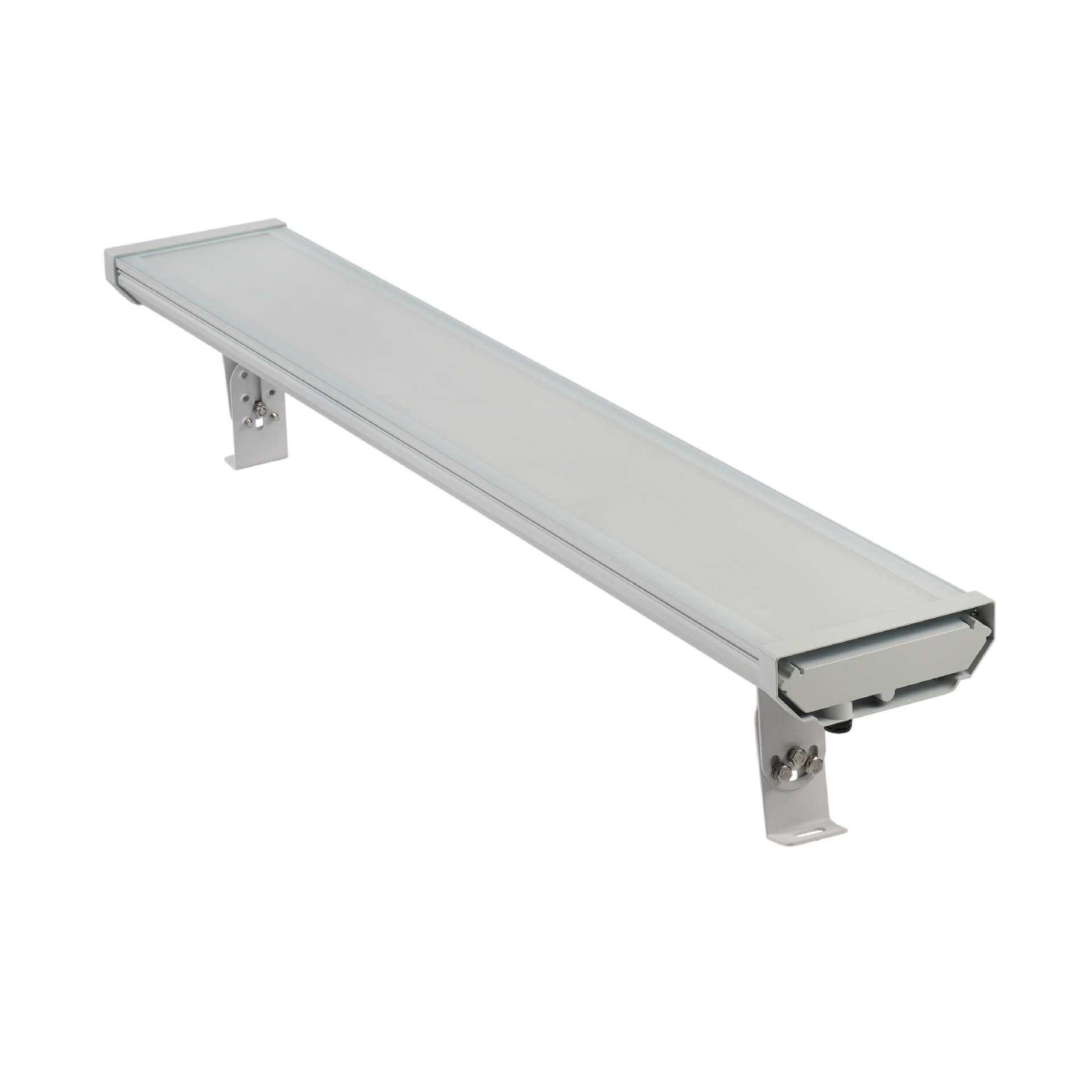 LED隧道灯1米长直下式漫反射隧道灯长条型投光灯全铝外壳100W150W