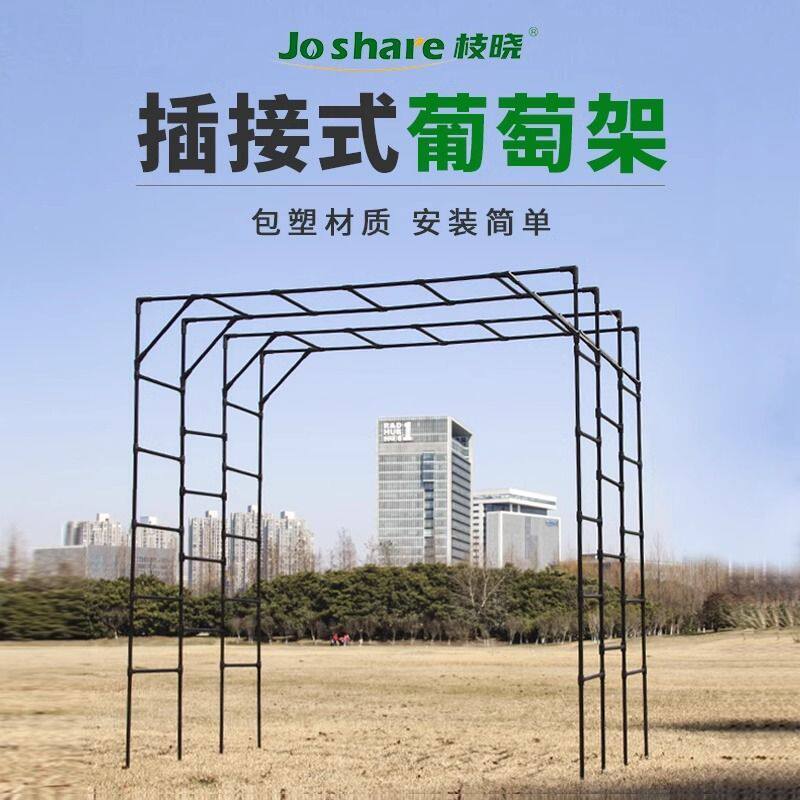 枝晓 葡萄架子 庭院户外院子瓜棚支架西瓜百香果拱门花架爬藤架