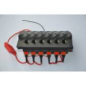 厂家供应开船用游艇配件尼龙塑料组手合1关面板开关拨式 开关