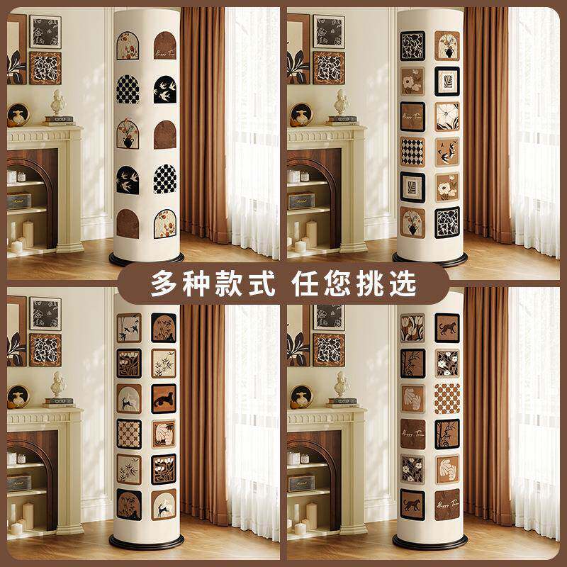 中古风空调防尘通风罩立式圆柱形用柜机挡美化遮丑空套other调盖