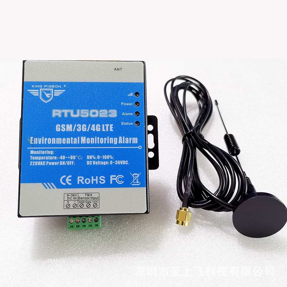 RTU5023 2G远程遥控监测3G4G湿度短信报警器GSM继电器手机APP控制