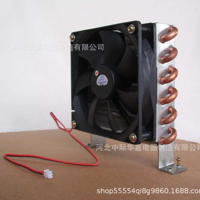 冷凝器CP2x6x120微型散热器迷你换热器铜管翅片式风冷小型蒸发器