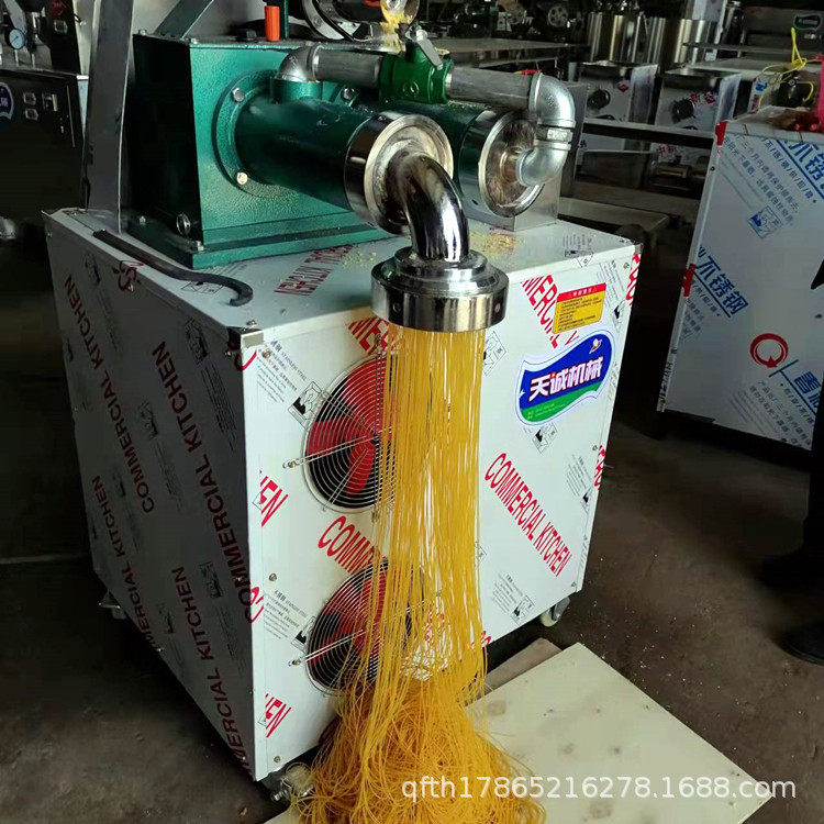 销售自熟面条机 家用电冷面机 不锈钢玉米面条机送技术配方