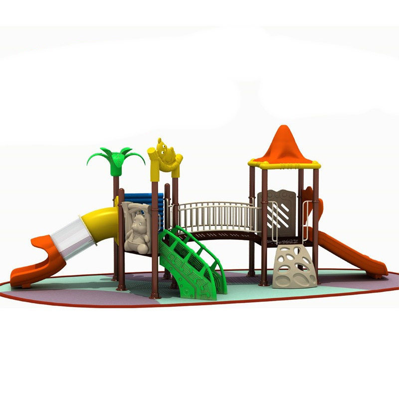 供应游乐设备小博士室外组合儿童塑料滑梯 幼儿园户外大型滑梯