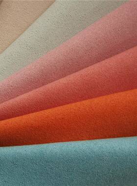 国特无起订量货0.8定岛双面不色迁灰色绒面超纤皮革面料家具哑光