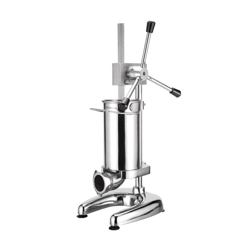 灌肠机商用电动立式不锈钢大型全自动灌腊肠家用小型手摇灌香肠器