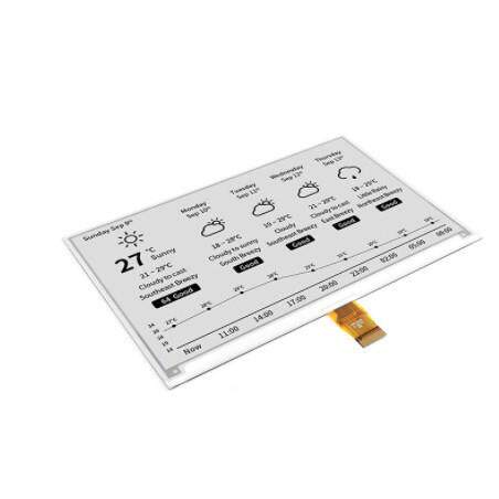 微雪7.5寸裸屏电子纸显示屏标签价签树莓派stm32