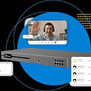 星纵/朗视YeastarP520P550P560P570IP程控电话交换机IPPBX