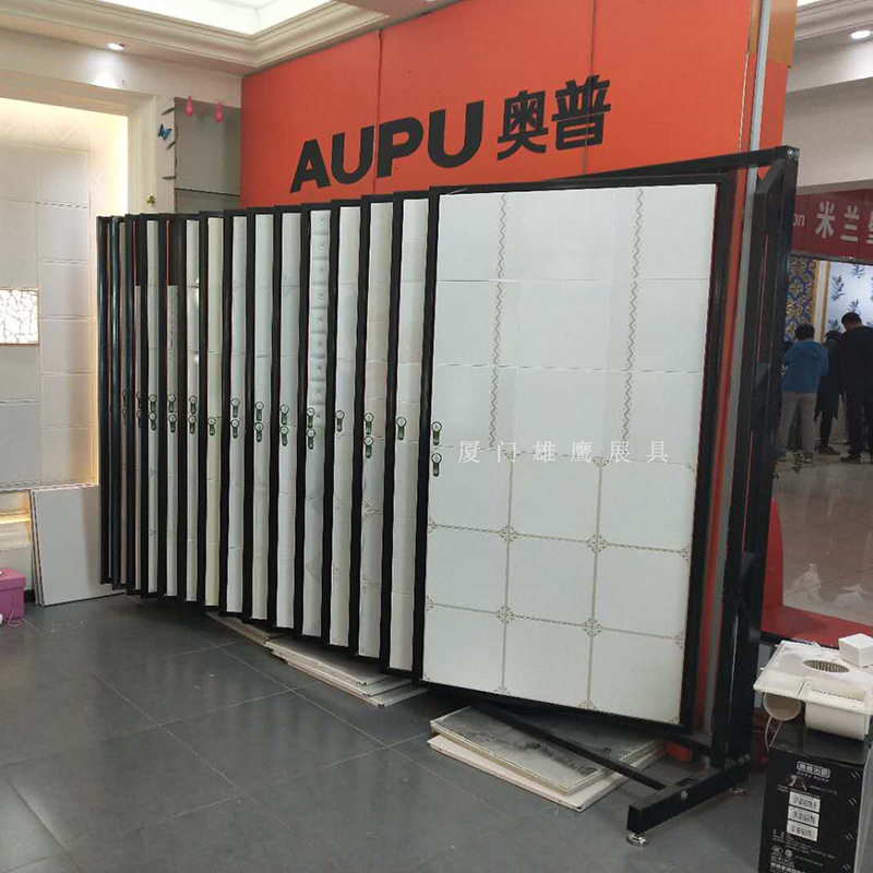 经典铝扣板翻页瓷砖岩板展示架