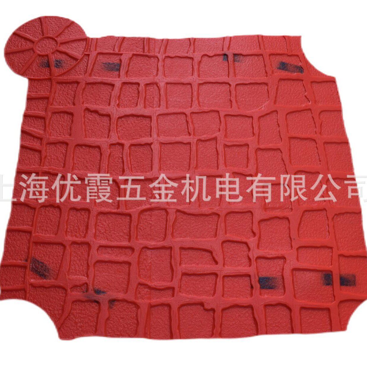 压花地坪模具 工字砖 小工砖压模地坪水泥地压花模具压花地坪材料