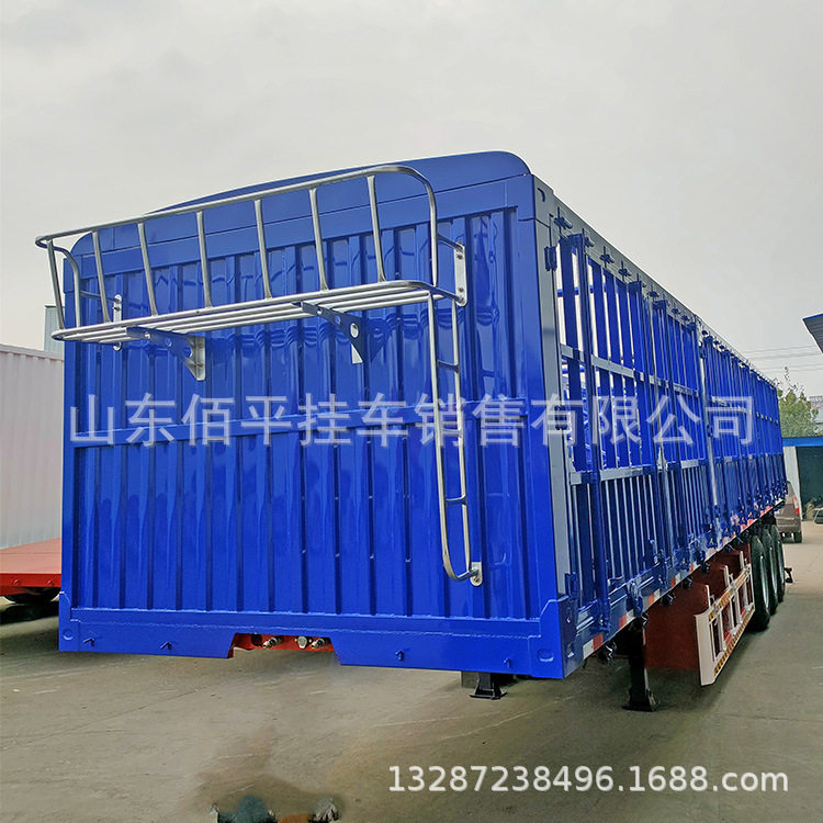 碟刹盘刹半挂车轻型仓栏