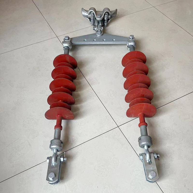 单联双联悬垂耐张跳线绝缘子串35KV-220KV架空输变电线路金具串