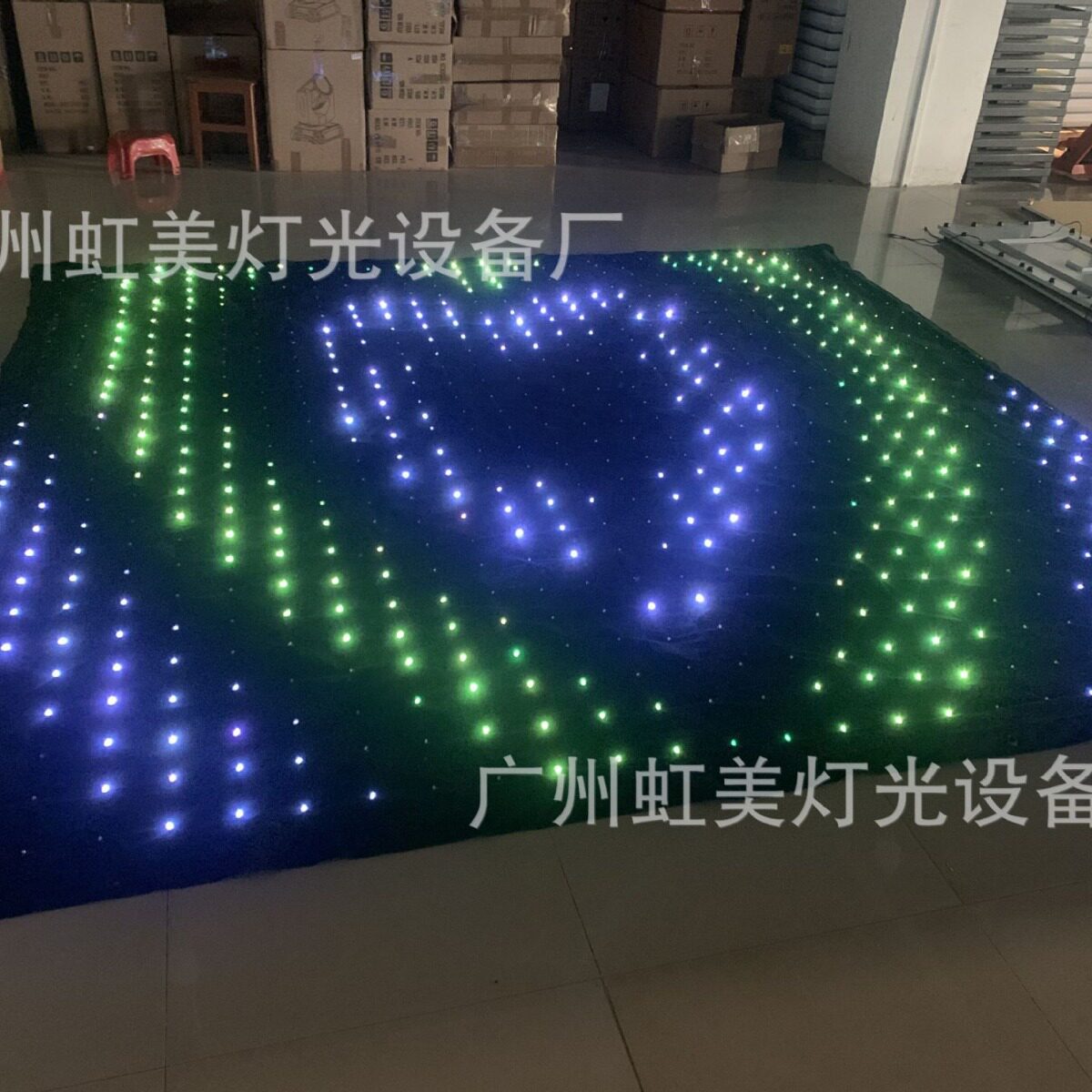 P10全彩RGB三合一直播背景布