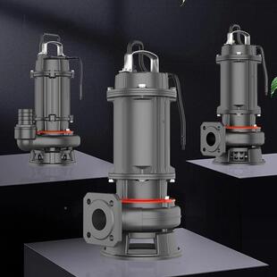 LEO利机欧割WEL污水泵排污抽粪水泥浆重污潜切灌溉农用抽水水泵机