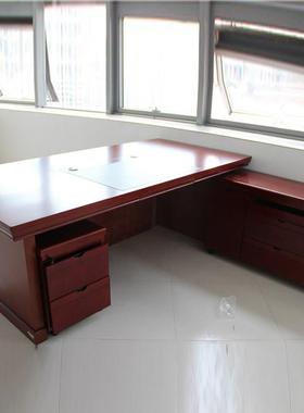 直销油漆办公桌1588实木大班管桌板桌桌办公家具大班老台主经理桌