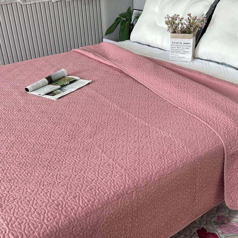 季通用的色棉质床四盖面棉质素绗缝床单夏凉被踏踏米夹棉F5M7SMJ5,床上用品,床单,淘宝优惠券,粉丝福利购,淘宝优惠卷