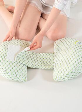 孕多妇枕热款功能托腹护腰睡u型可枕拆侧DJ-Yf2-D洗睡眠枕靠垫可